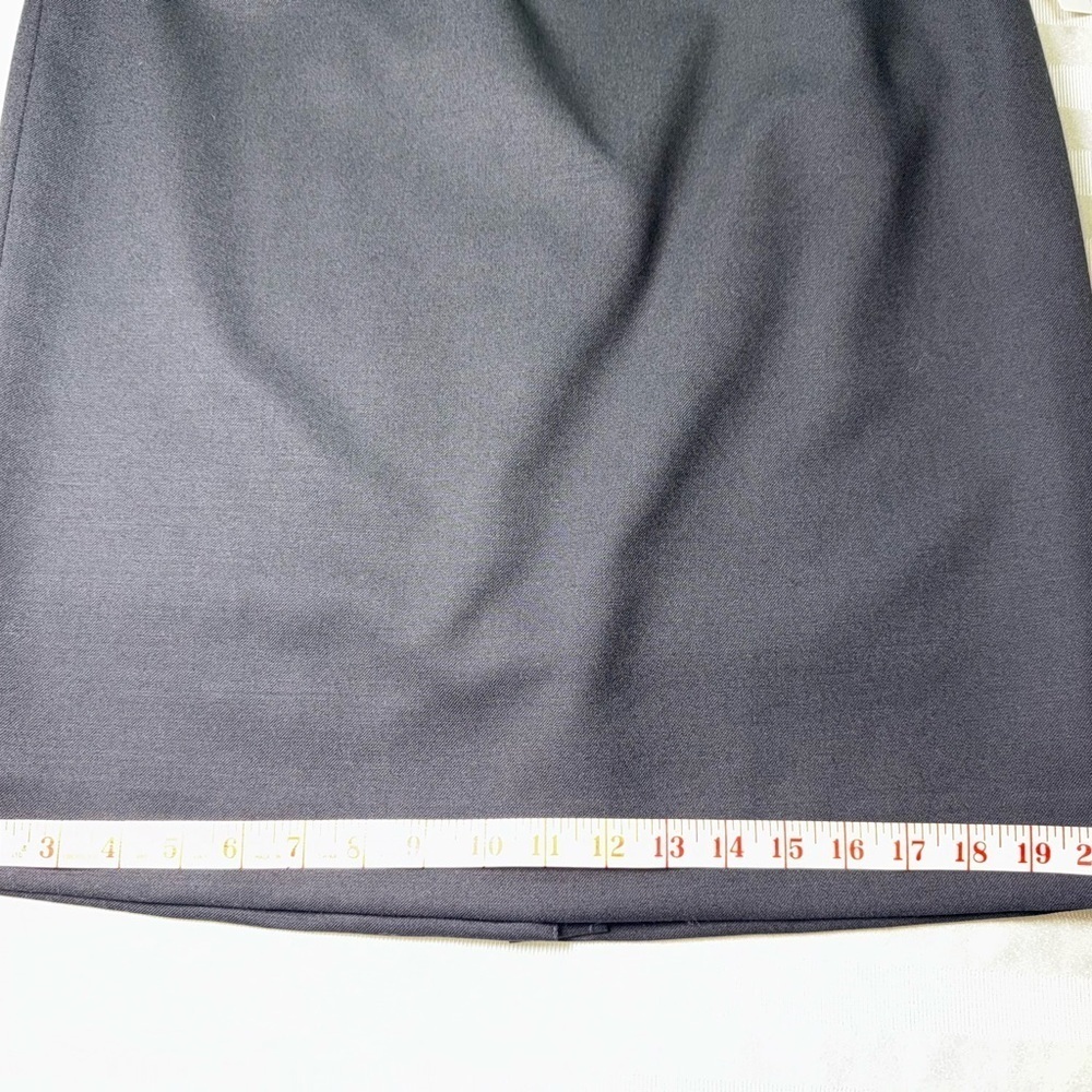 Pendleton Classic Black Pencil Skirt Sz 14 NWT 100% Virgin Wool - Picture 6 of 13